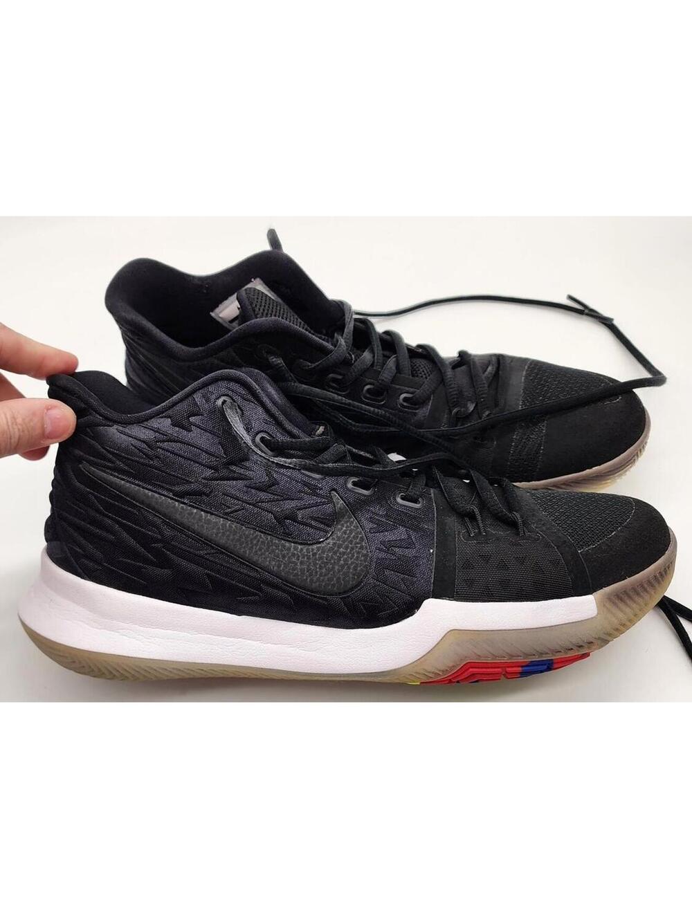 Nike Kyrie 3 Basketball Shoes Black Multi Men’s 8.5 852395-009